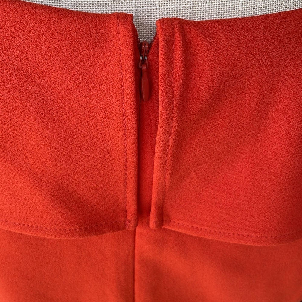 Calvin Klein‎ Sleeveless Orange / Tangerine Dress - Picture 6 of 10